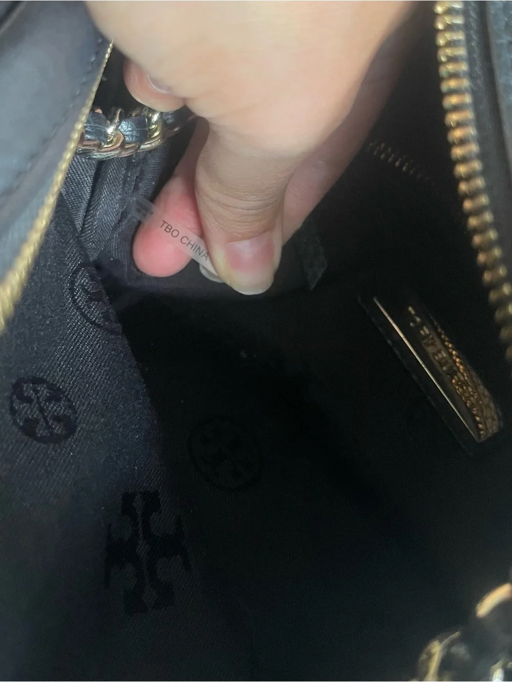 Tory Burch Black Tassel Crossbody Bag